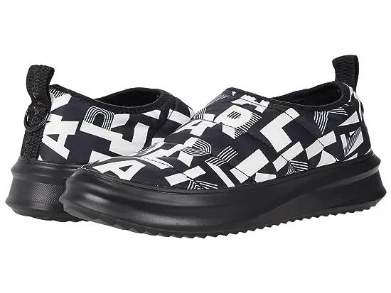 Quilted Nylon Logo Slipper Sneaker