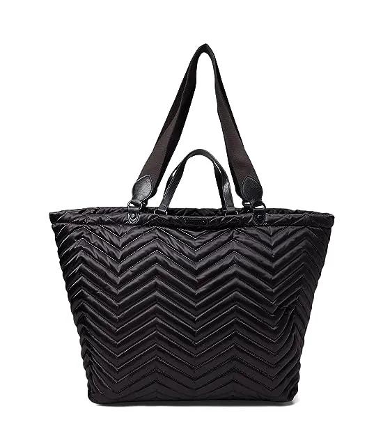 Quilted Nylon Sienna Tote