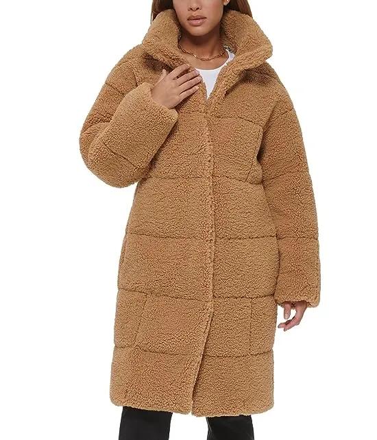 Quilted Sherpa Full-Length Teddy