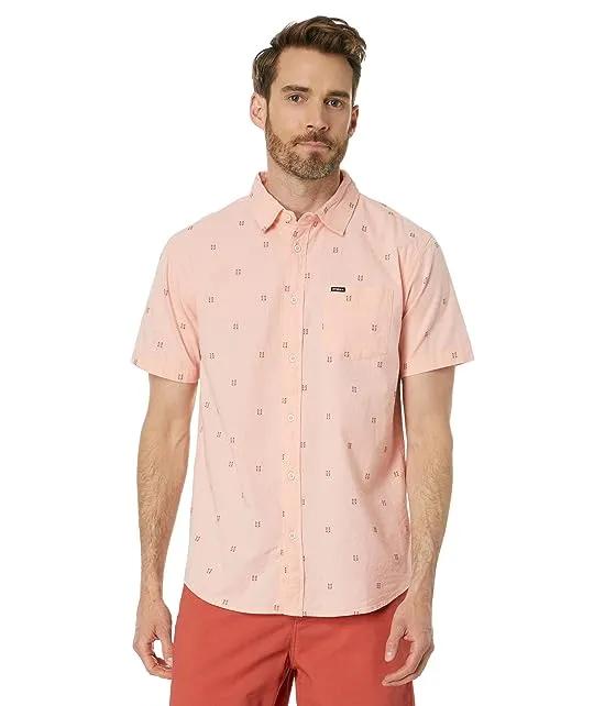 Quiver Stretch Dobby Standard Short Sleeve Woven Shirt
