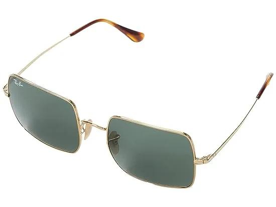 RB1971 Square Metal Sunglasses