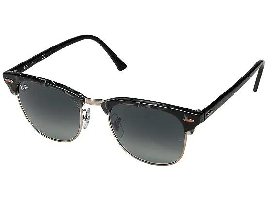 RB3016 Clubmaster Gradient Sunglasses