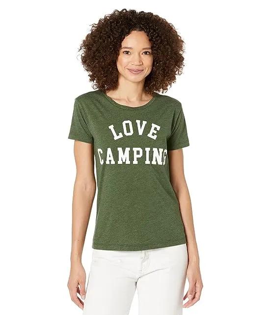 Recycled "Love Camping" Vintage Jersey Everybody Tee