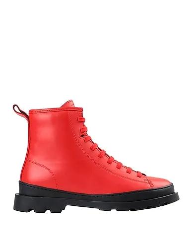 Red Ankle boot BRUTUS

