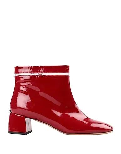 Red Ankle boot VERNICE RUBINO
