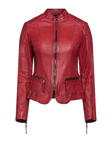 Red Biker jacket