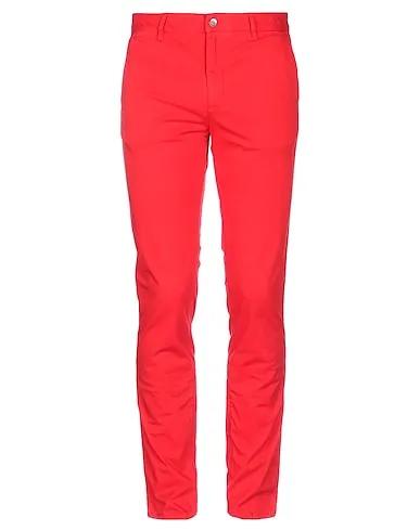 Red Canvas Casual pants