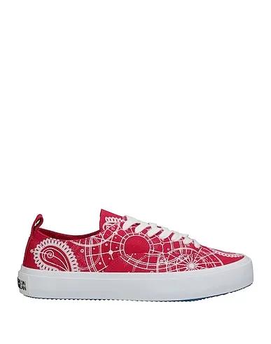 Red Canvas Sneakers