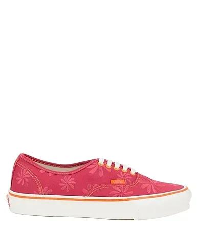 Red Canvas Sneakers