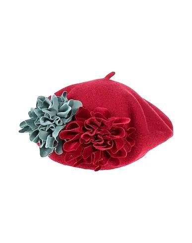 Red Chenille Hat