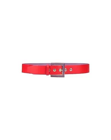 Red Chiffon Regular belt