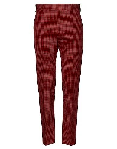 Red Cool wool Casual pants