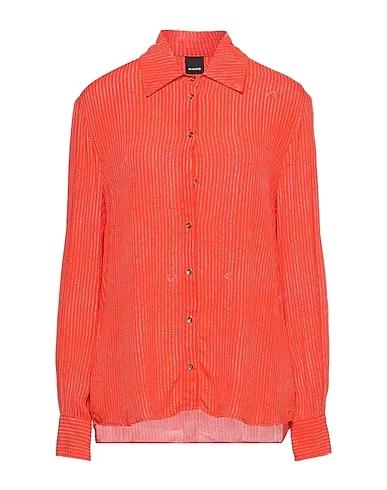 Red Crêpe Patterned shirts & blouses