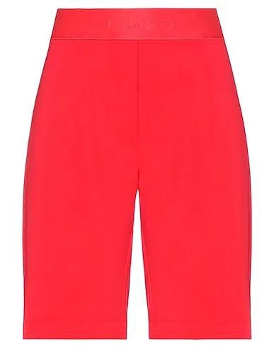 Red Crêpe Shorts & Bermuda