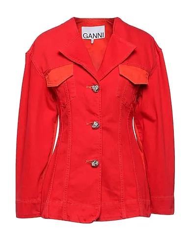 Red Denim Denim jacket