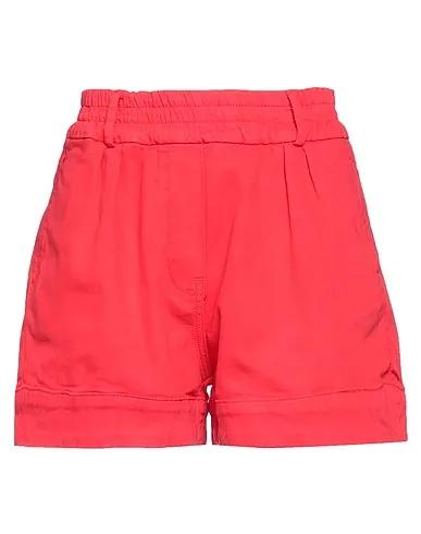 Red Denim Denim shorts