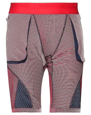 Red Denim Shorts & Bermuda