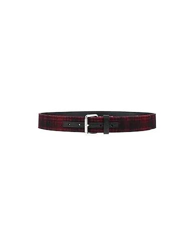 Red Flannel Fabric belt
