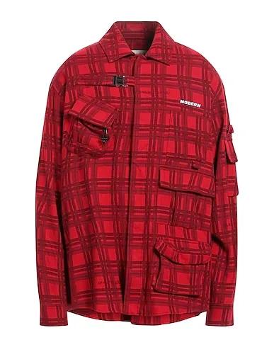 Red Flannel Patterned shirt
