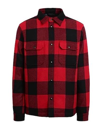 Red Flannel Shell  jacket