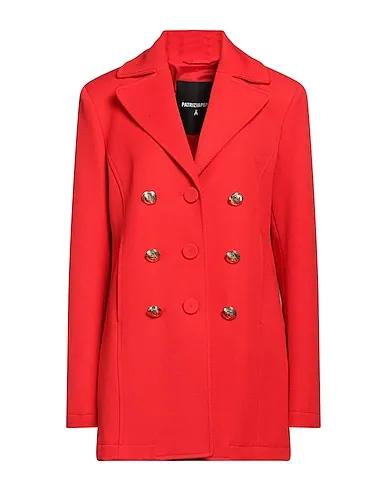 Red Gabardine Coat