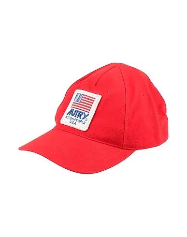 Red Gabardine Hat