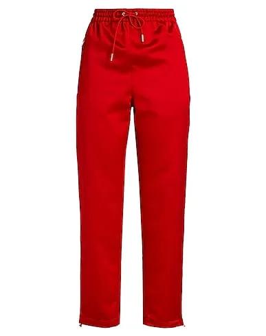 Red Grosgrain Casual pants