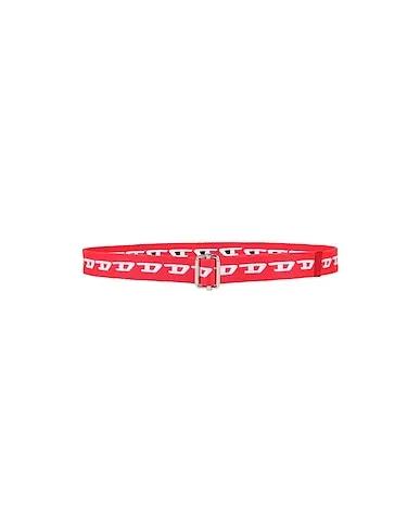 Red Grosgrain Fabric belt