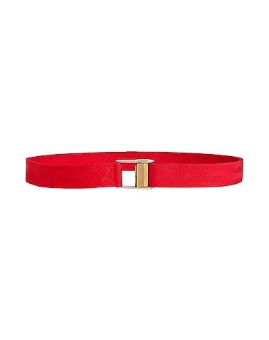 Red Grosgrain Fabric belt