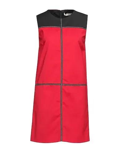 Red Grosgrain Short dress