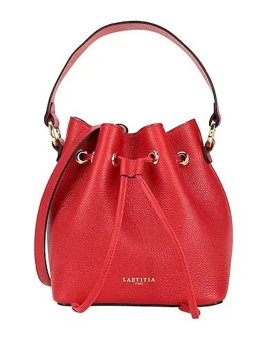 Red Handbag LADY BUCKET
