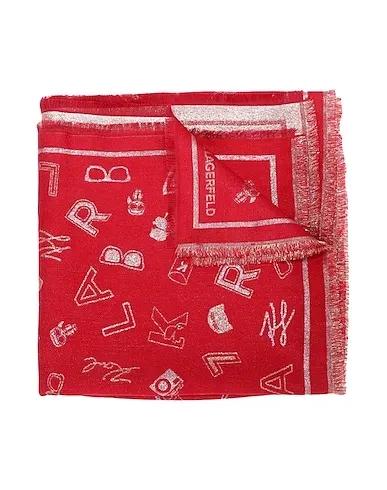 Red Jacquard Scarves and foulards K/PINS JACQUARD SCARF
