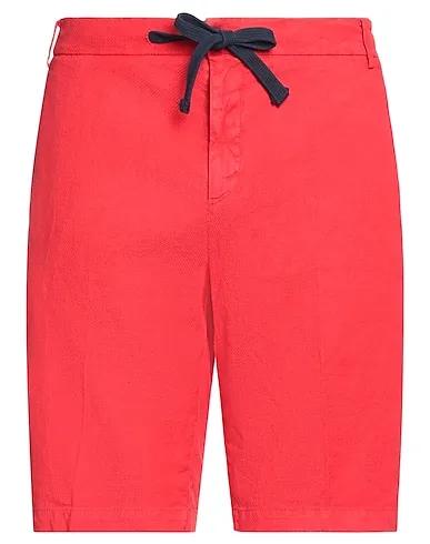 Red Jacquard Shorts & Bermuda