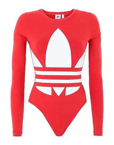 Red Jersey Bodysuit LRG LOGO BODY
