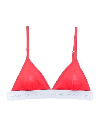 Red Jersey Bra