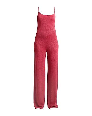 Red Jersey Jumpsuit/one piece