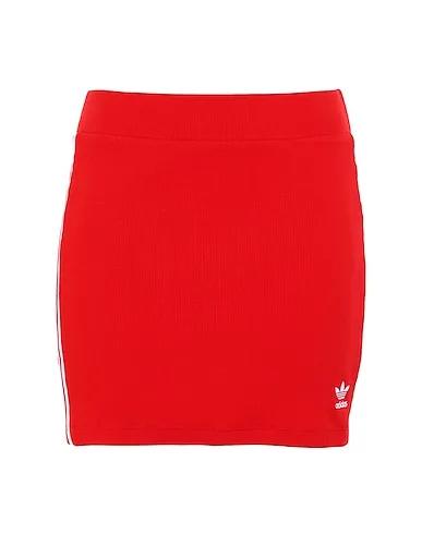 Red Jersey Mini skirt 3STRIPES SKIRT
