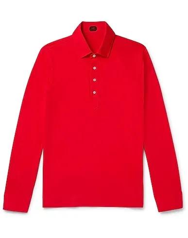 Red Jersey Polo shirt
