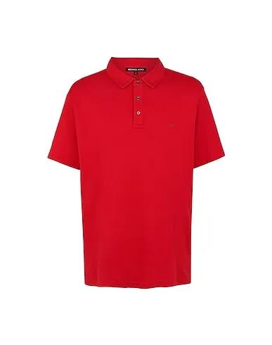 Red Jersey Polo shirt SLEEK MK POLO

