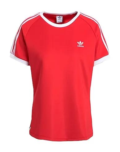 Red Jersey T-shirt ADICOLOR CLASSICS SLIM 3 STRIPES TEE
