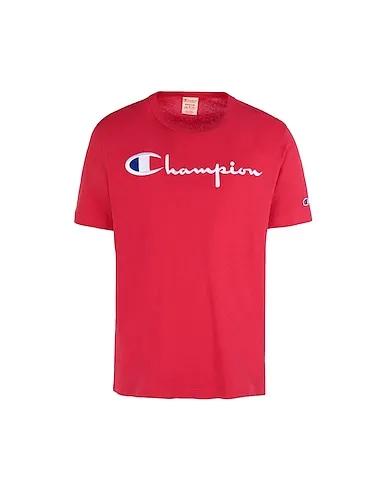 Red Jersey T-shirt CREWNECK T-SHIRT LOGO