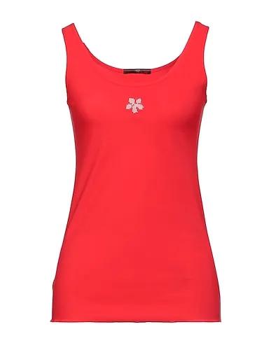 Red Jersey Top
