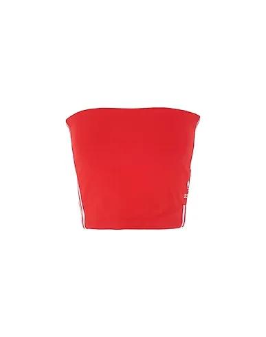 Red Jersey Top TUBE TOP
