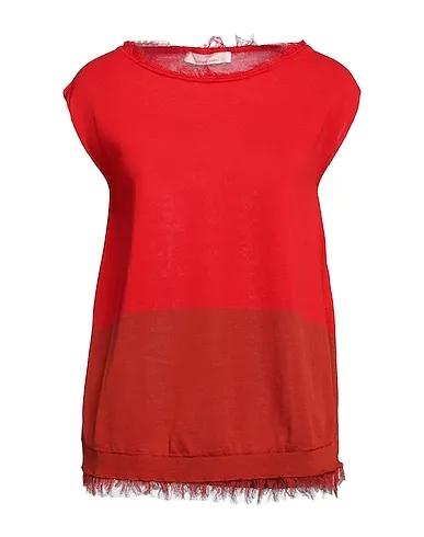 Red Knitted T-shirt
