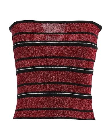 Red Knitted Top