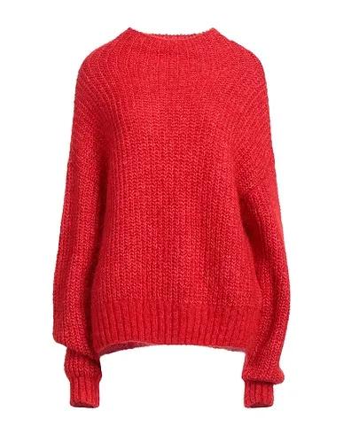 Red Knitted Turtleneck