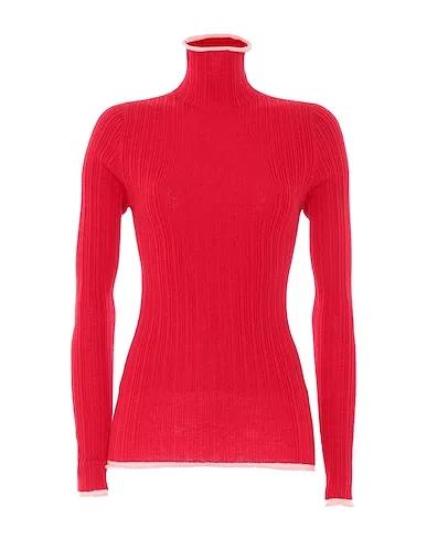 Red Knitted Turtleneck
