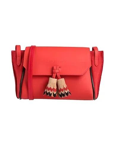 Red Leather Cross-body bags