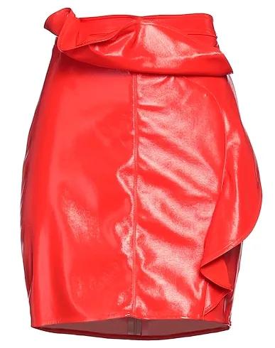Red Mini skirt
