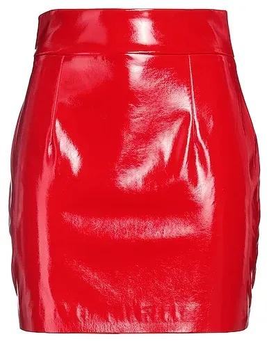 Red Mini skirt